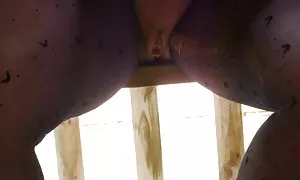 أعطى xnxx اجنبي مترجم عربي عجلة للشركة وكسر مؤخرته.